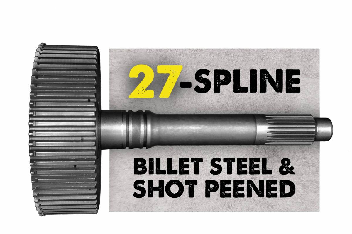 Chrysler 48RE 27-Spline Billet Steel Shot Peened Input Shaft